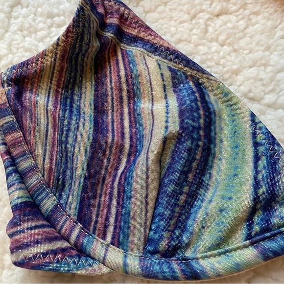 NWOT Frankie’s bikinis x Hailee Steinfeld top stardust shimmy 14214 - Picture 6 of 8